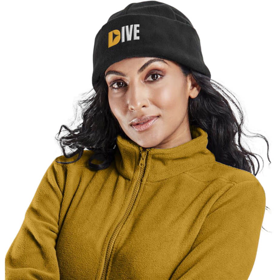 Alaska Brushed Fleece Beanie | Brandability